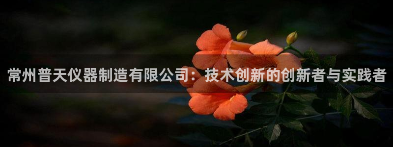 匠星娱乐政f下跪欧普软件园：常州普天仪器制造有限公司：技术创